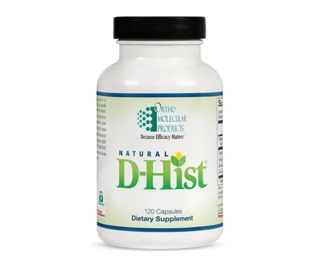 D-Hist by Ortho Molecular: Natural Relief for Histamine & Seasonal Allergies