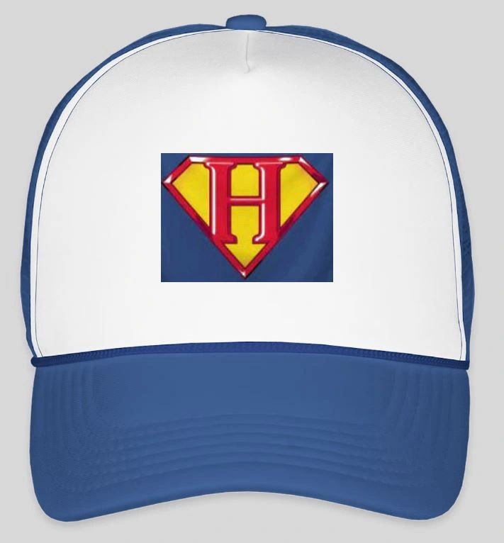 Trucker's Cap — blue/white w/ HH shield logo